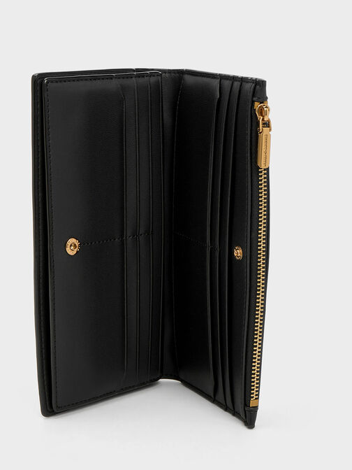 Danika Quilted Long Wallet, , hi-res
