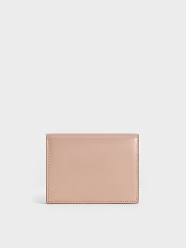 กระเป๋าใส่บัตรรุ่น Cassia, สีโรสโกลด์, hi-res