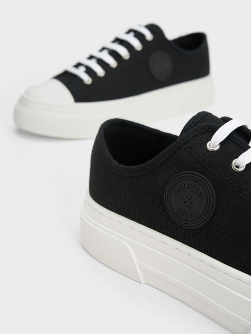 Canvas Low-Top Sneakers, , hi-res