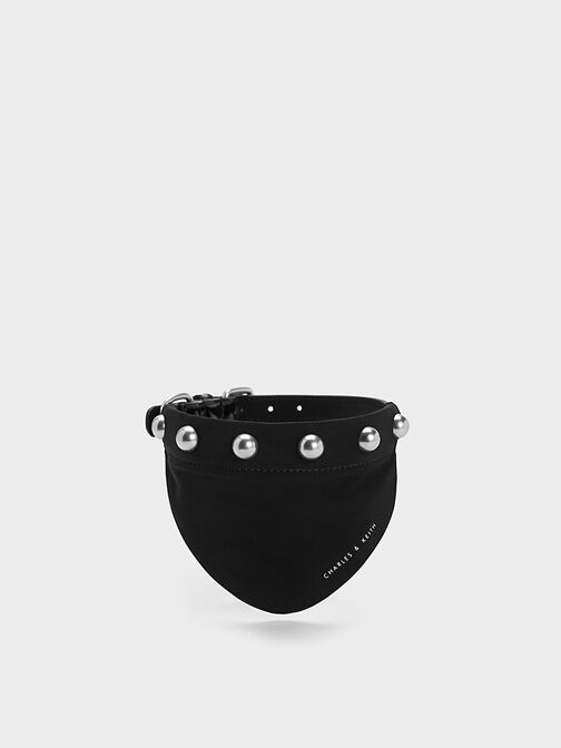 Metallic Bead-Embellished Pet Collar, , hi-res