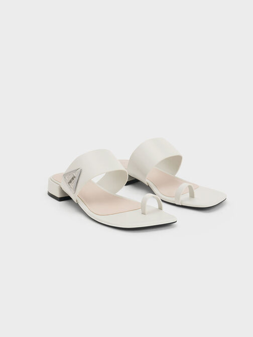 Trice Metallic Accent Toe-Ring Sandals, , hi-res