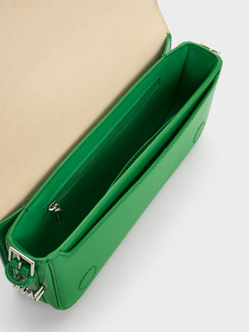 Henrietta Shoulder Bag, สีเขียว, hi-res