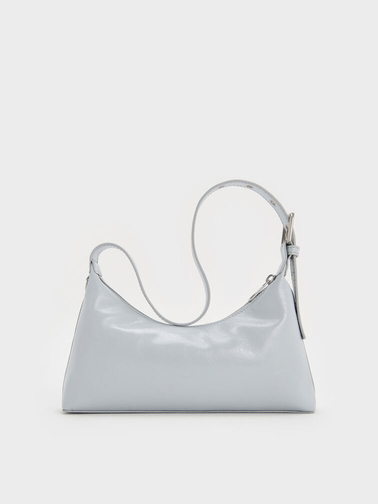 Atwood Chain-Embellished Shoulder Bag, Sea Salt Blue, hi-res