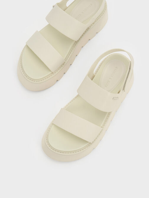 Chunky Flatform Sandals, , hi-res