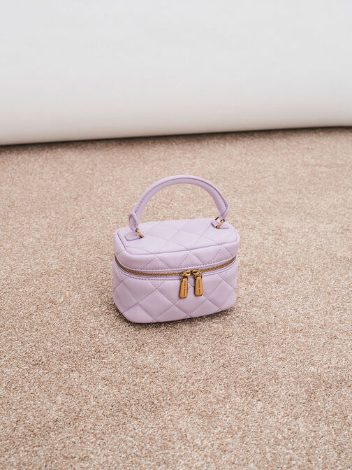 Quilted Vanity Pouch, , hi-res