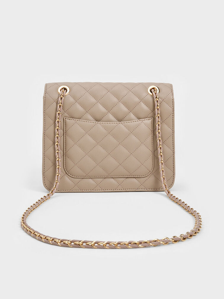 Cressida Quilted Chain Strap Bag, , hi-res