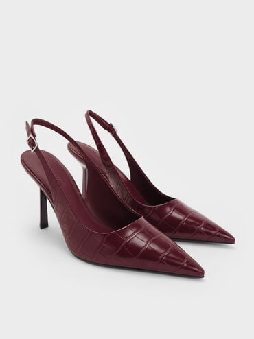 , Animal Print Burgundy, hi-res