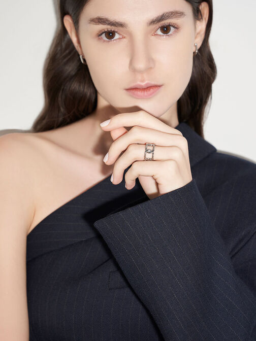 Gabine Chain-Link Ring, , hi-res