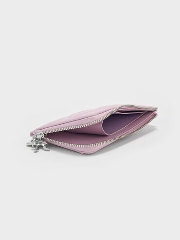Arrietty Quilted Zip-Around Wallet, Glycine, hi-res