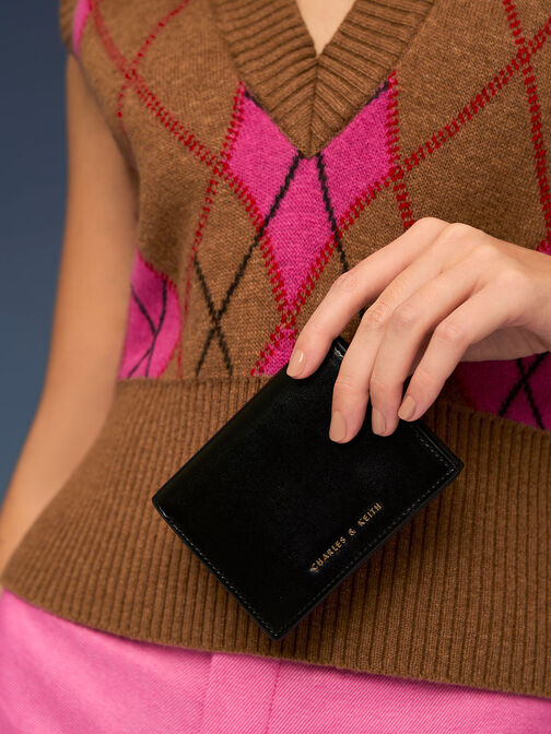 Snap Button Mini Short Wallet, , hi-res