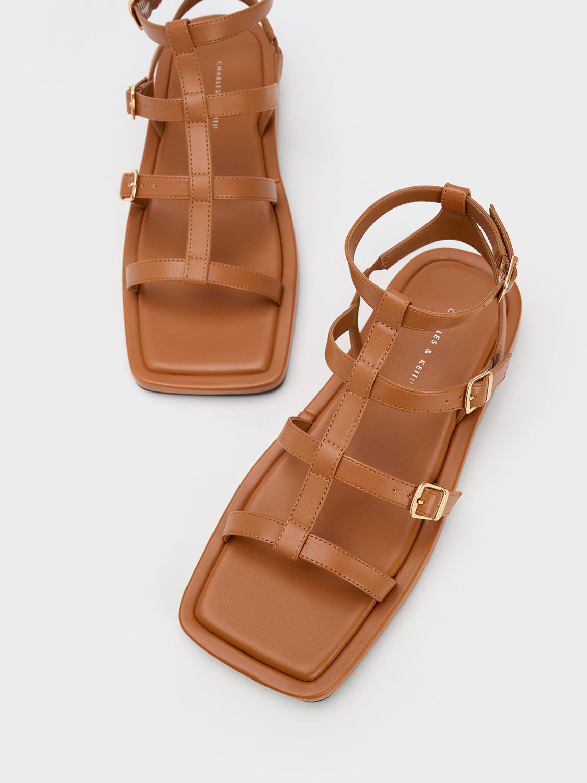 Cognac gladiator clearance sandals