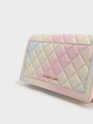 Micaela Quilted Phone Pouch, , hi-res