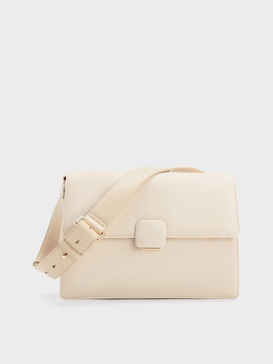 White nylon crossbody bag best sale