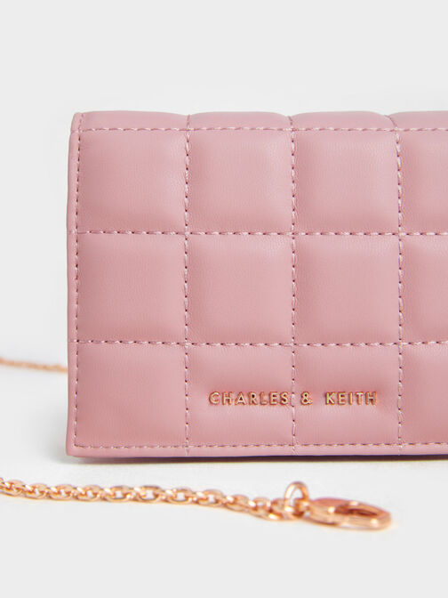 Quilted Mini Short Wallet, , hi-res