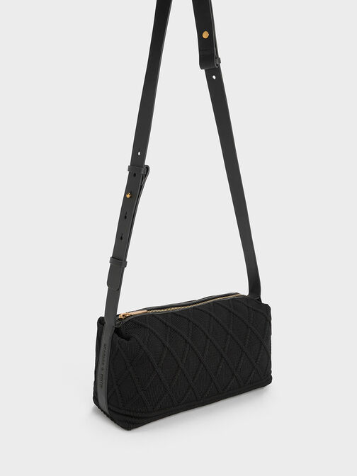Willa Knitted Shoulder Bag, , hi-res