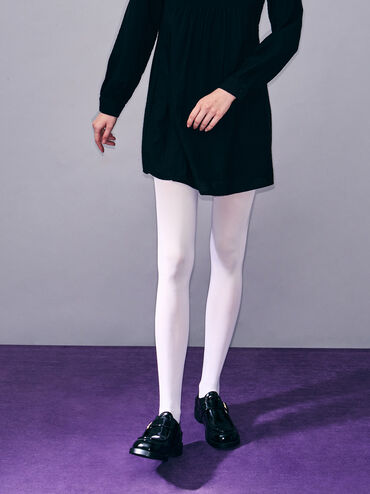 Buckled-Strap Loafers, Black Boxed, hi-res