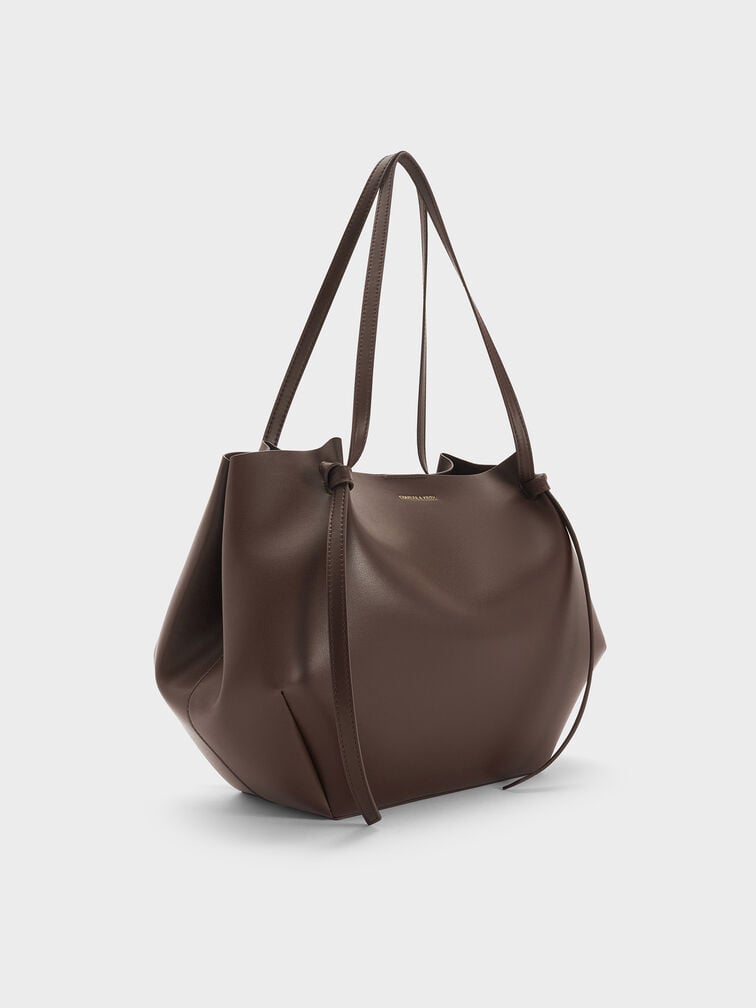 XL Calla Tote Bag, Espresso Brown, hi-res
