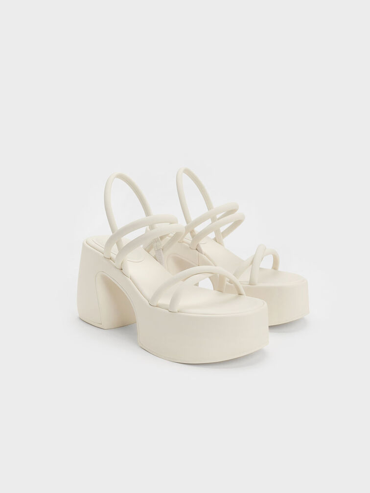 Nerissa Tubular Platform Sandals​, , hi-res