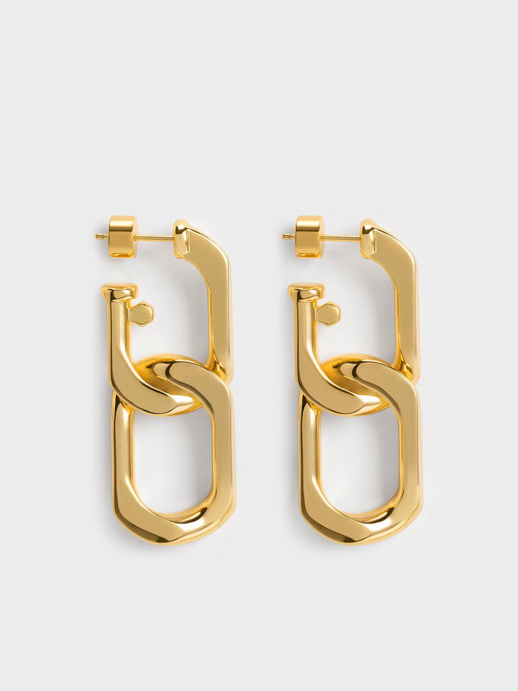 Gabine Chain-Link Drop Earrings, , hi-res
