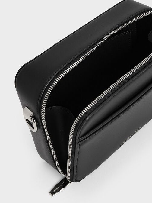 Lock & Key Chain Handle Bag, , hi-res