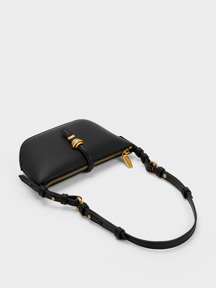 Trudy Belted Geometric Bag, , hi-res