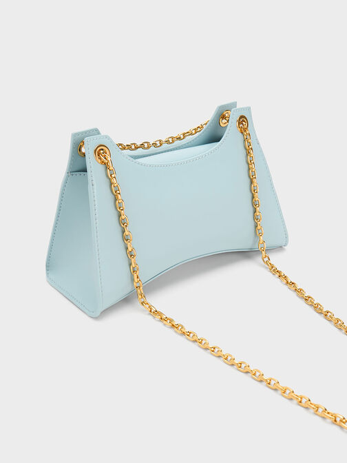 Eudora Sculptural Bag, Blue, hi-res