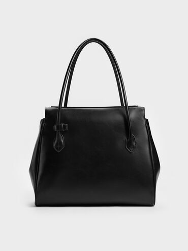 Arita Jeans Tote Bag, Noir, hi-res
