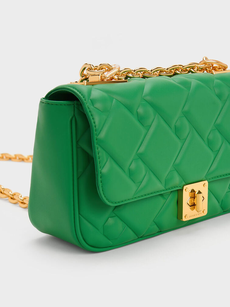 Tillie Quilted Chain Bag, , hi-res