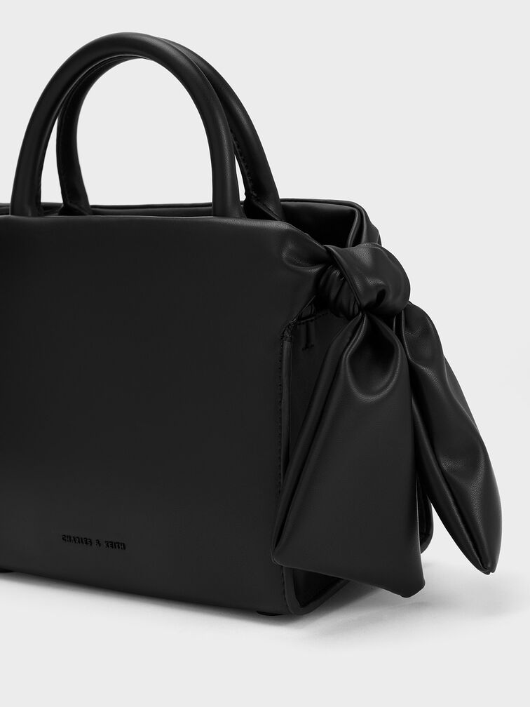 Bow Trapeze Tote Bag, , hi-res