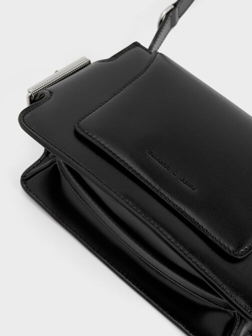 Lexie Side-Buckle Crossbody Bag, , hi-res