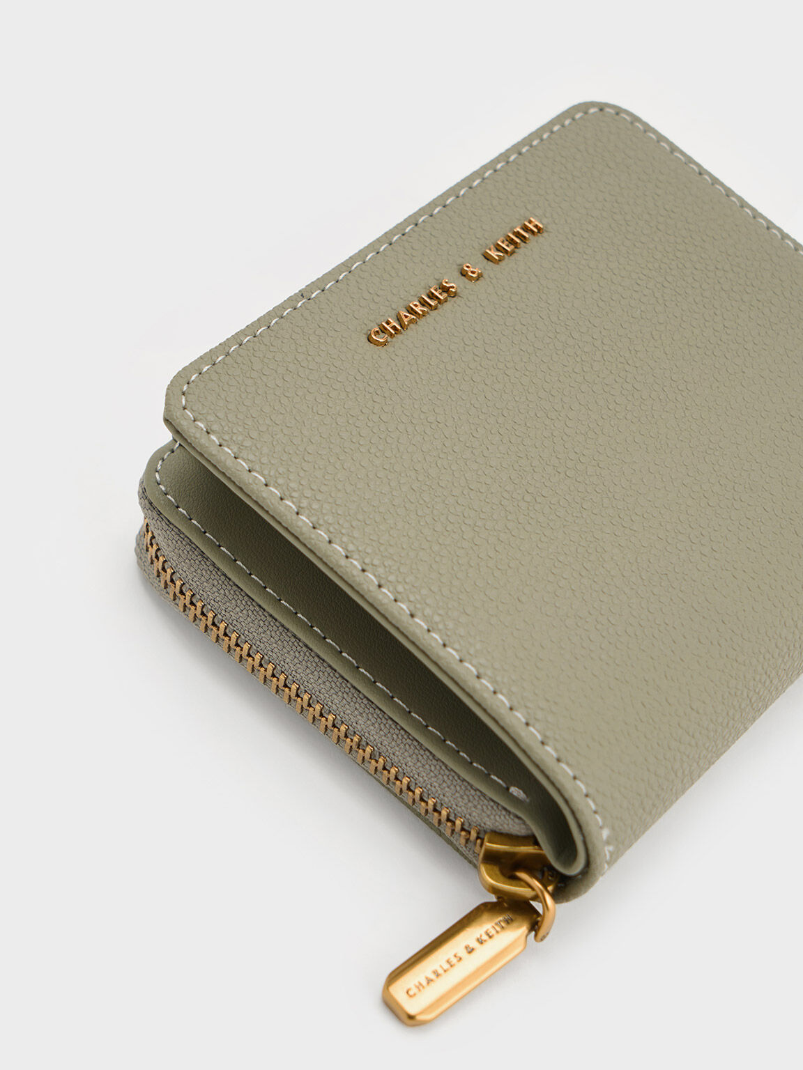 small zip around wallet charles and keith