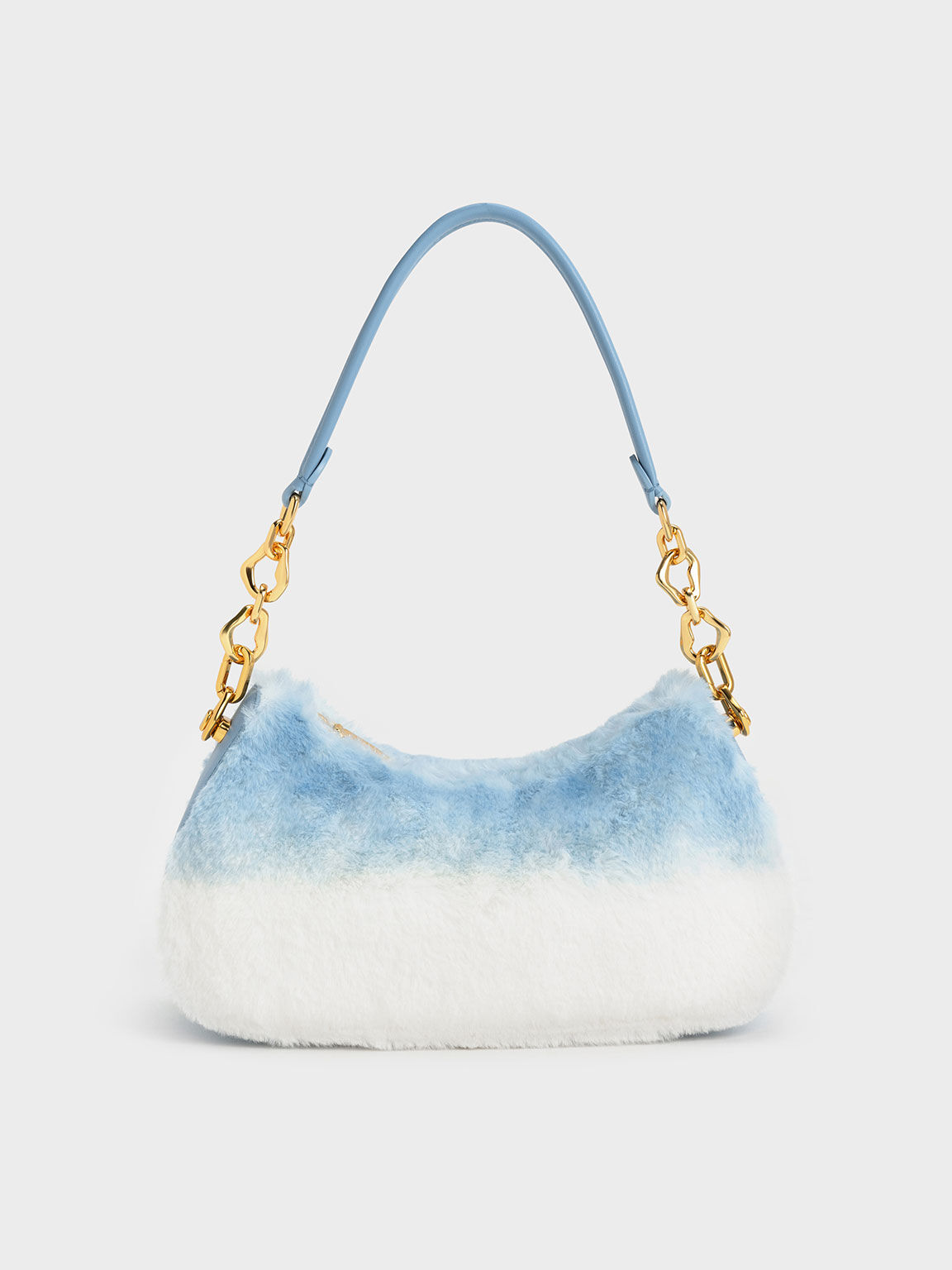 Charles keith blue bag top