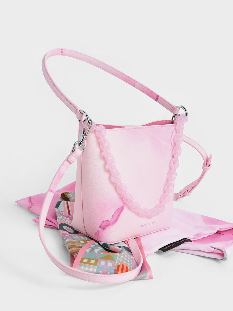 Alcott Scarf Bucket Bag, , hi-res