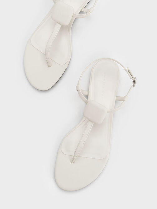 Koa Thong Sandals, สีขาว, hi-res