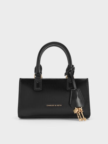 Mini Kerry Tote Bag, Black, hi-res