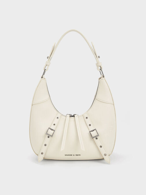 Grommet Crescent Hobo Bag, , hi-res