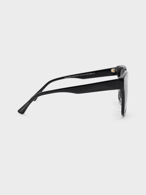 Recycled Acetate Square Sunglasses, , hi-res