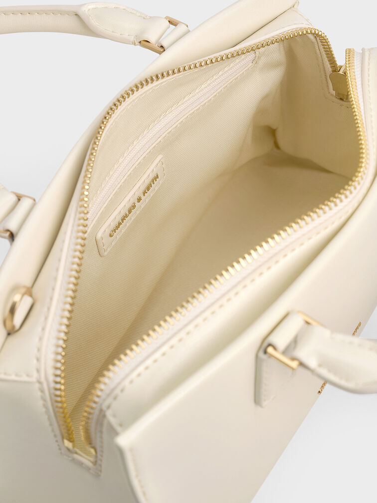 Mini Kerry Tote Bag, Cream, hi-res