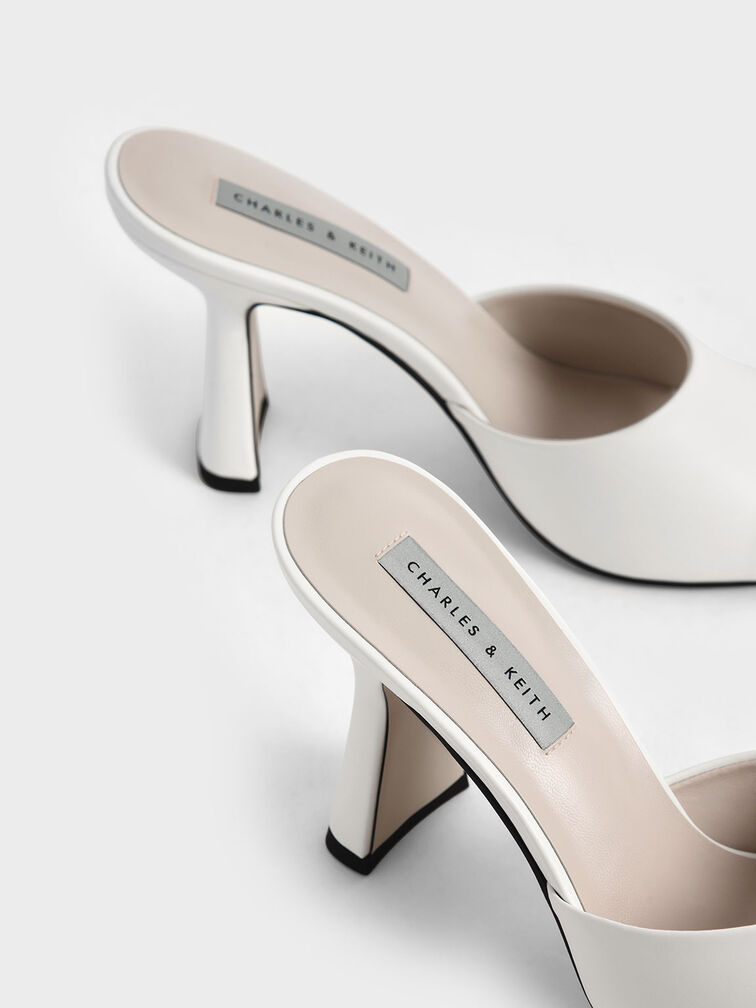Square Toe Heeled Mules, , hi-res