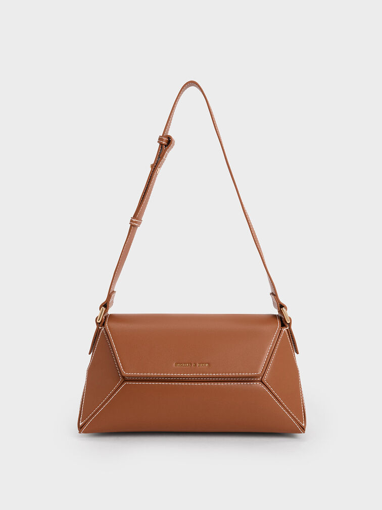 Nasrin Geometric Shoulder Bag, , hi-res