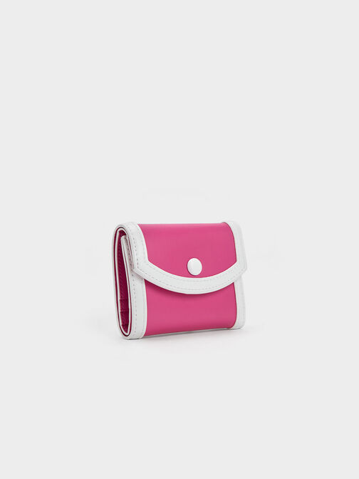 Alouette Contrast Trim Small Wallet, , hi-res