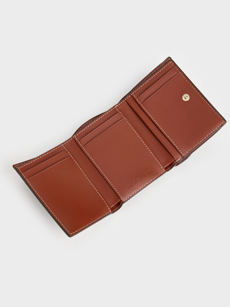 Enola Small Wallet, Brick, hi-res