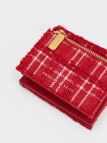 Georgette Tweed Small Wallet, , hi-res