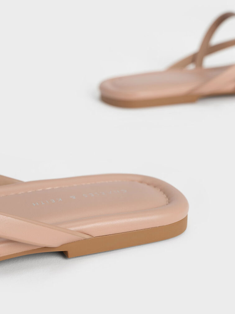 Strappy Thong Sandals, , hi-res