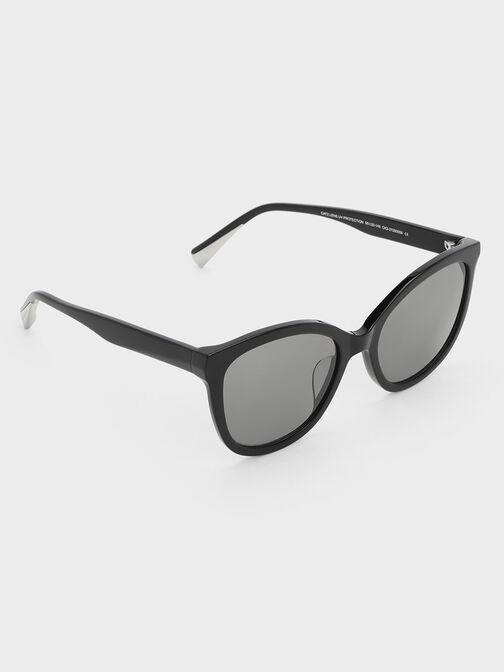 Recycled Acetate Oval Sunglasses, , hi-res