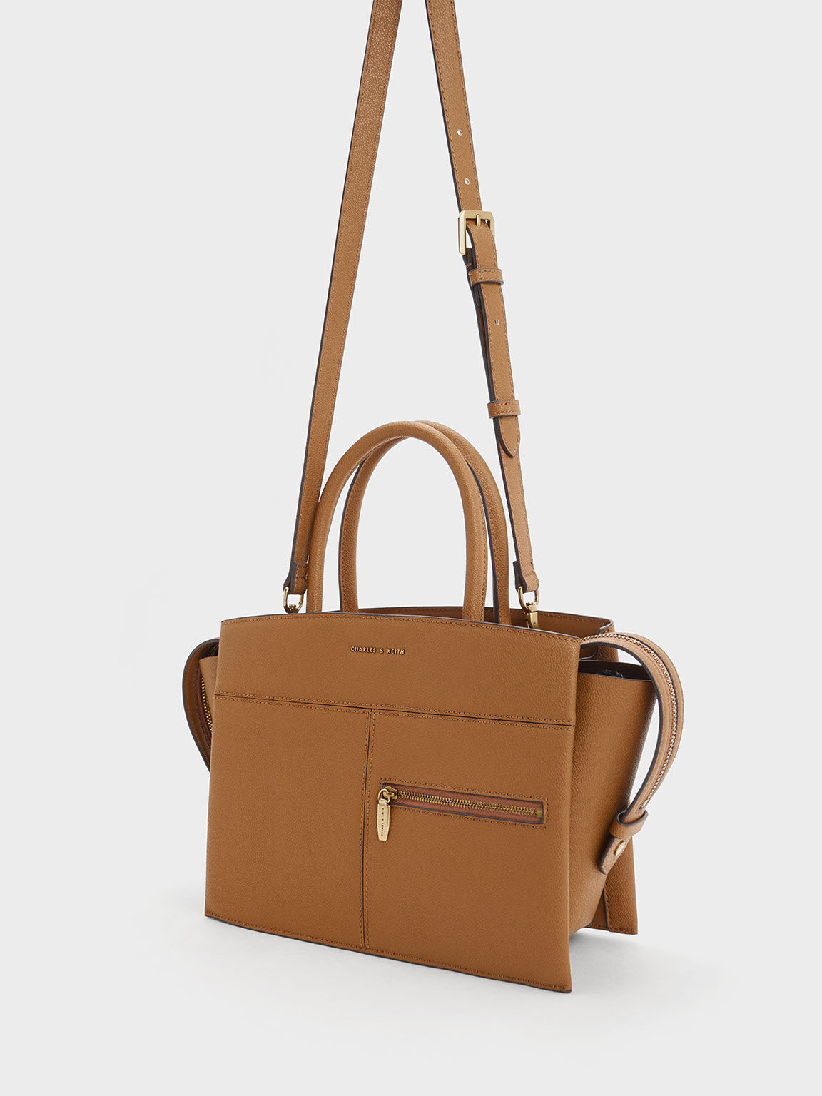 Trapeze top handle bag online