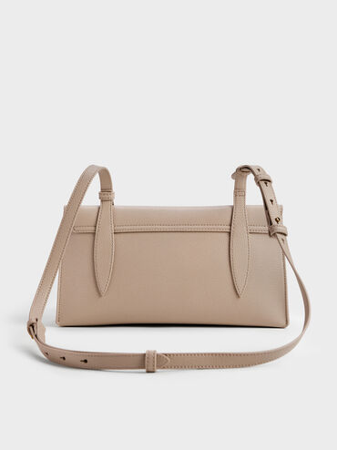Allyn Shoulder Bag, Taupe, hi-res