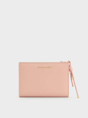 กระเป๋าสตางค์รุ่น Everleigh, สีชมพูอ่อน, hi-res