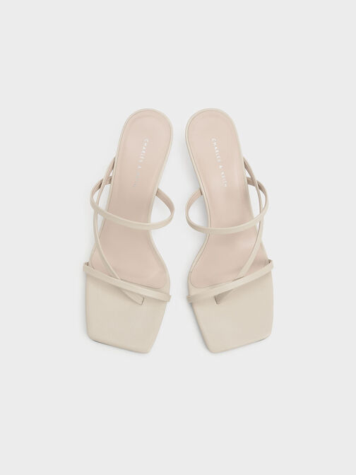 Toe Loop Blade Heel Sandals, , hi-res