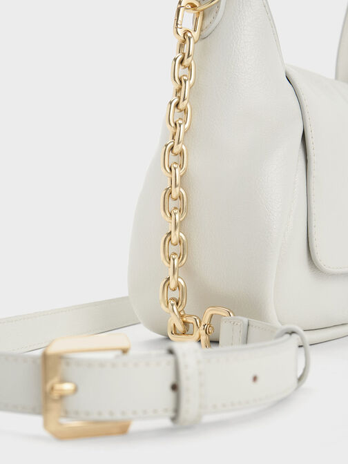 Buzz Front Flap Hobo Bag, , hi-res